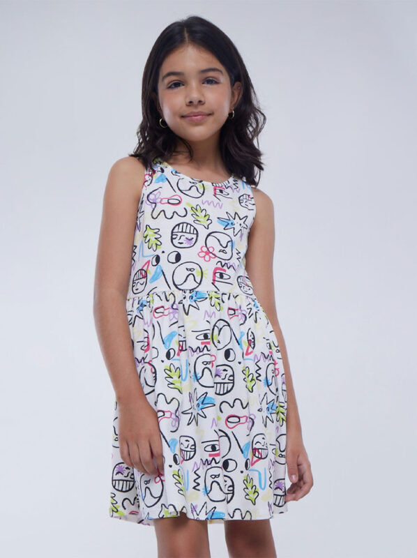 vestido para niña de moda